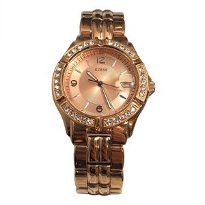 Rose Gold Guess Watch